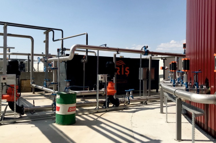 Hisar Biyogaz Santrali saha ekipmanları