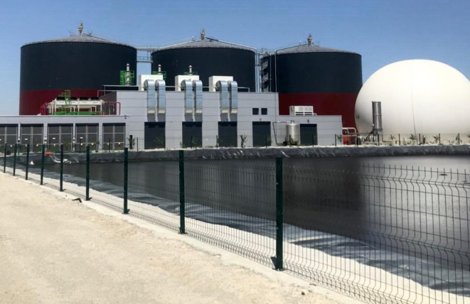 Hisar Biyogaz Santrali tankları