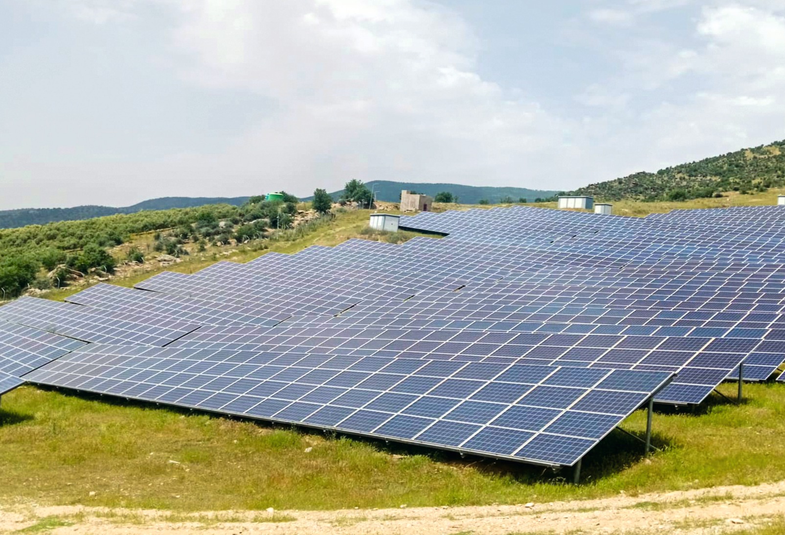 Salihli Güneş Enerjisi Santralleri — proje görünümü 1
